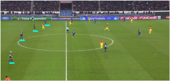 PSG’s second-half switch: high line and energetic pressing